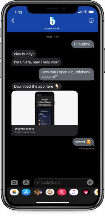 Buddybank Demo