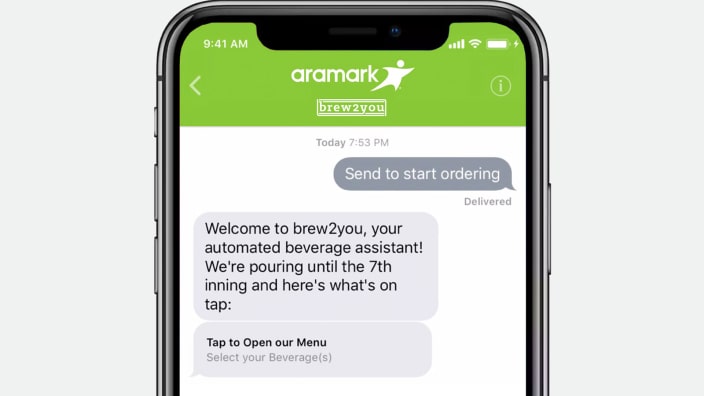 LivePerson brings Conversational Commerce to the ball game with Aramark