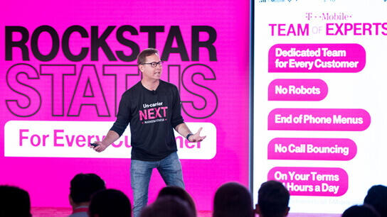 LivePerson's platform enables T-Mobile customers to connect with their Team of Experts through messaging